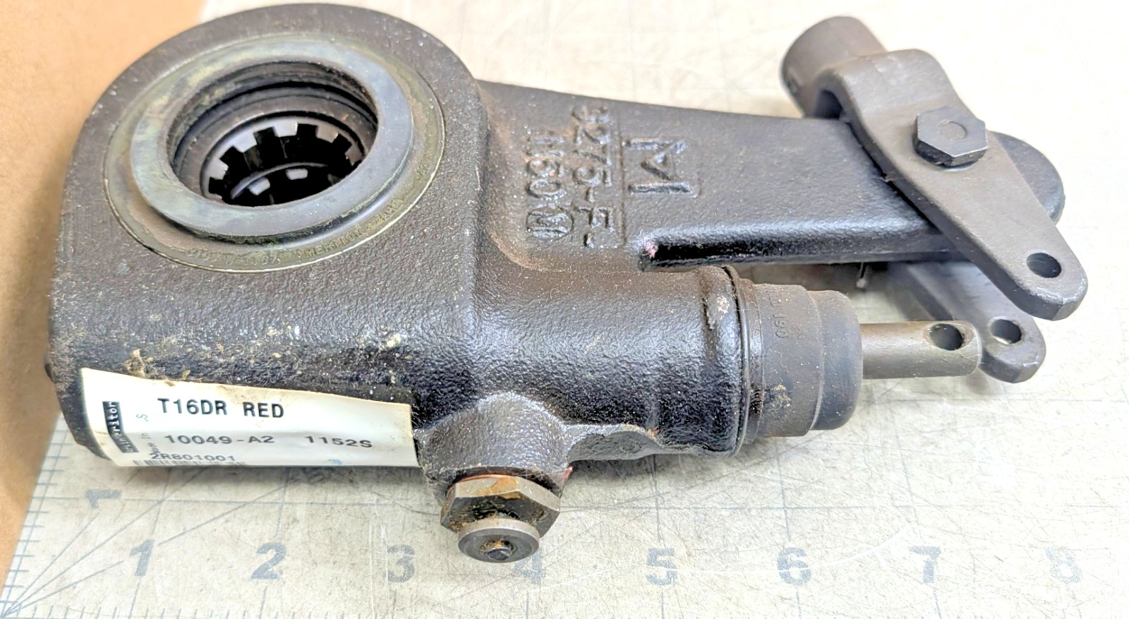 Meritor R801001 Auto Slack Adjuster 10 Spline 5.5” Arm NEW NO BOX MISSING  [B6BB