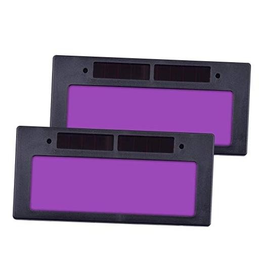 2-Pack Solar Auto-Darkening welding mask Filter Lens, automatic 2 Pack