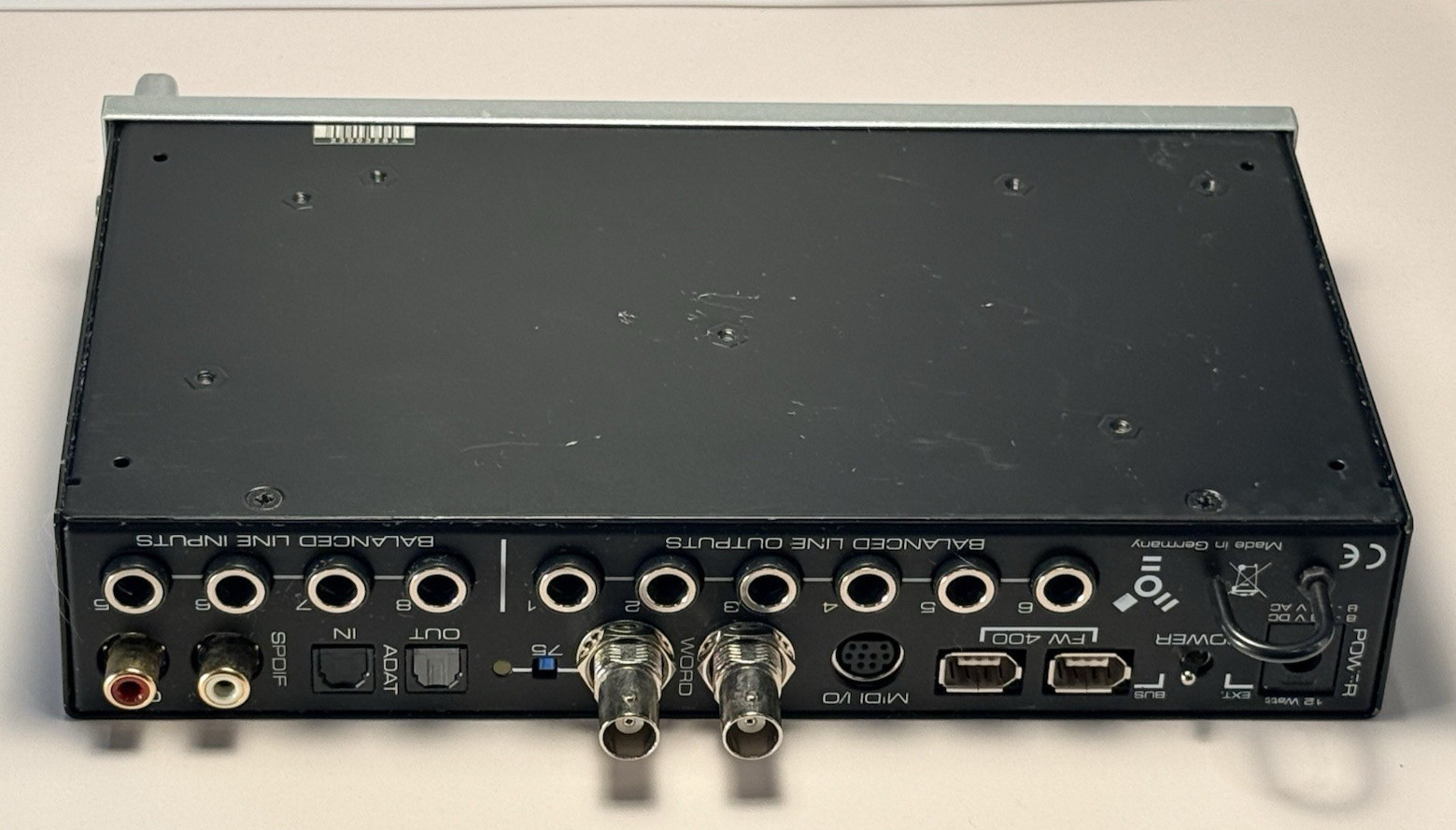 Fireface 400 FireWire Audio Interface, Phantom Power, MIDI, 2 Mic Inputs Germany