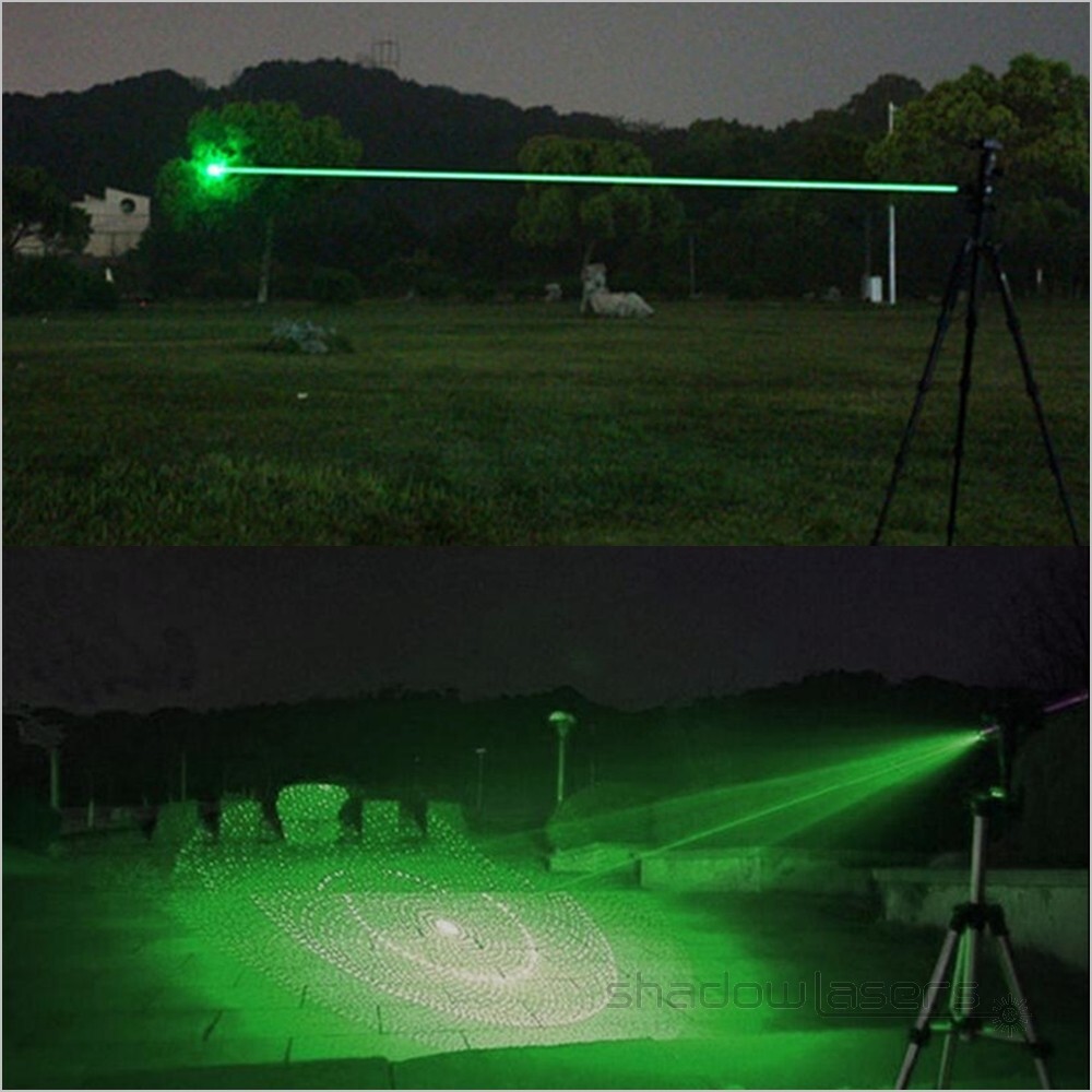 GQ1-L Adjustable Focus Green Laser Pointer Visible Laser Pen Beam US