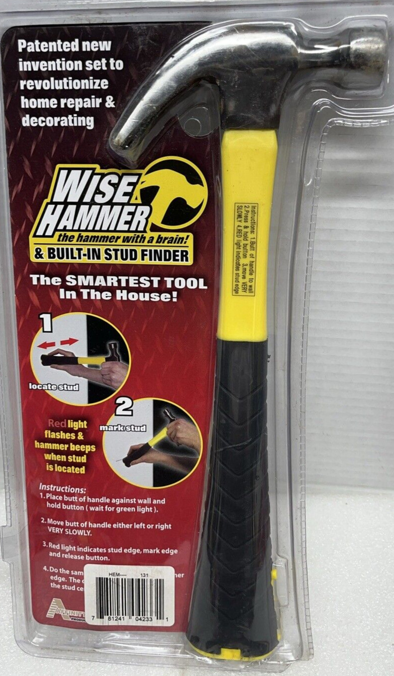 Wise Hammer And Built In Stud Finder