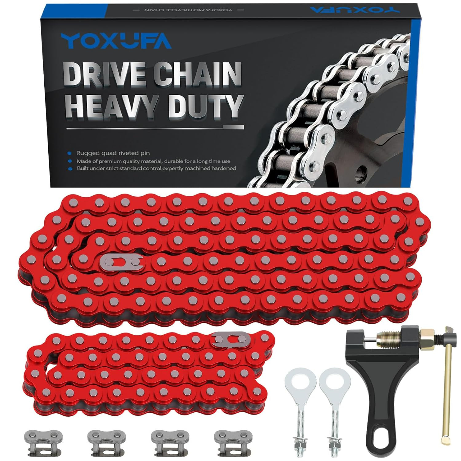420 Chain for Mini Bike Coleman CT200U CT200U-EX BT200X Baja Warrior MB200 Massi
