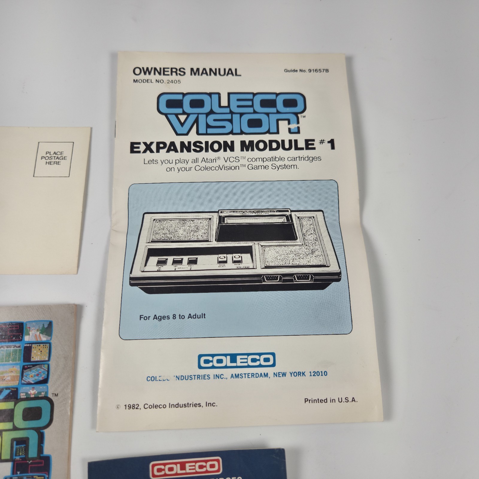Coleco Vision Misc Manuals and Inserts