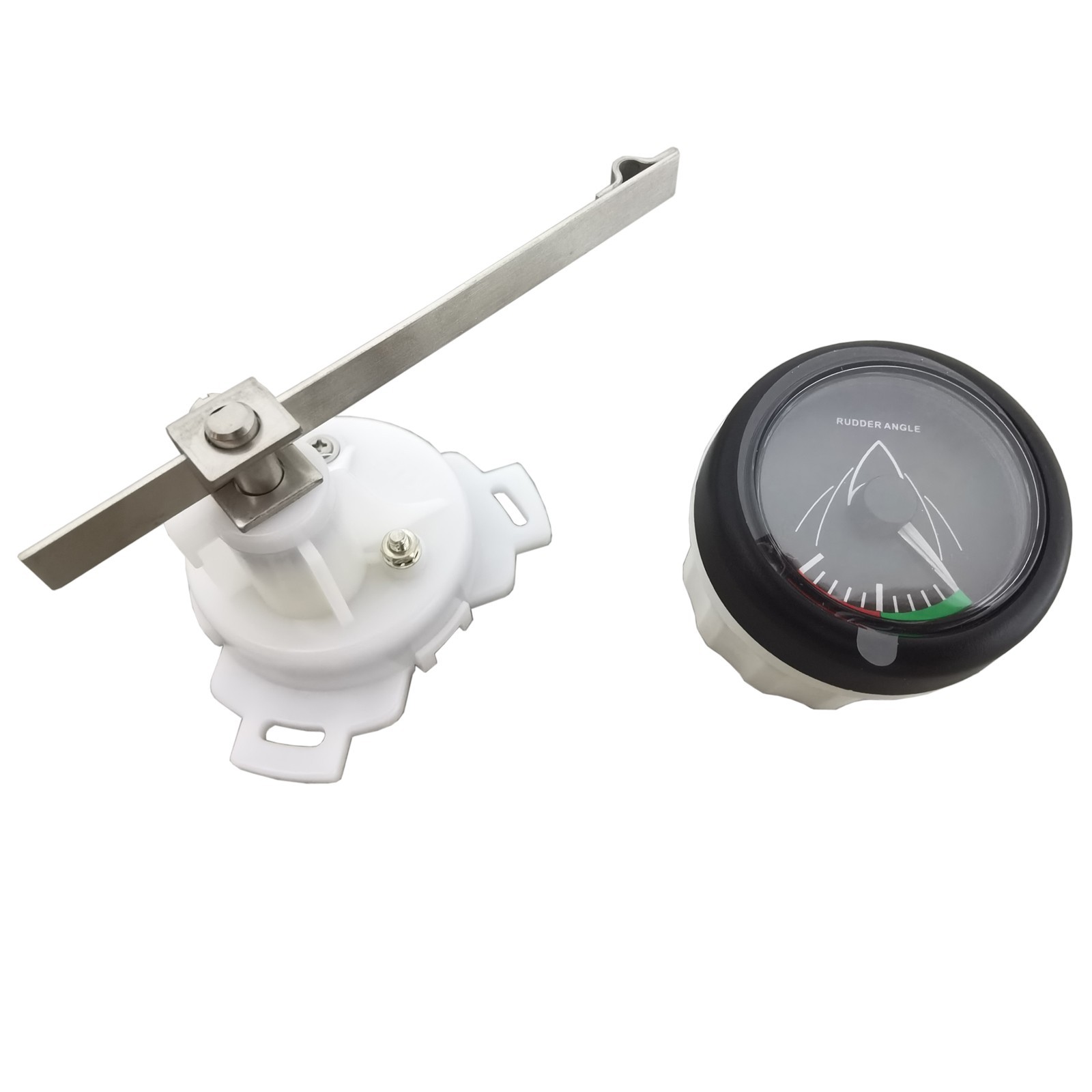 Boat Rudder Angle Indicator Rudder Angle Instrument With Rudder Sensor 0-190Ω