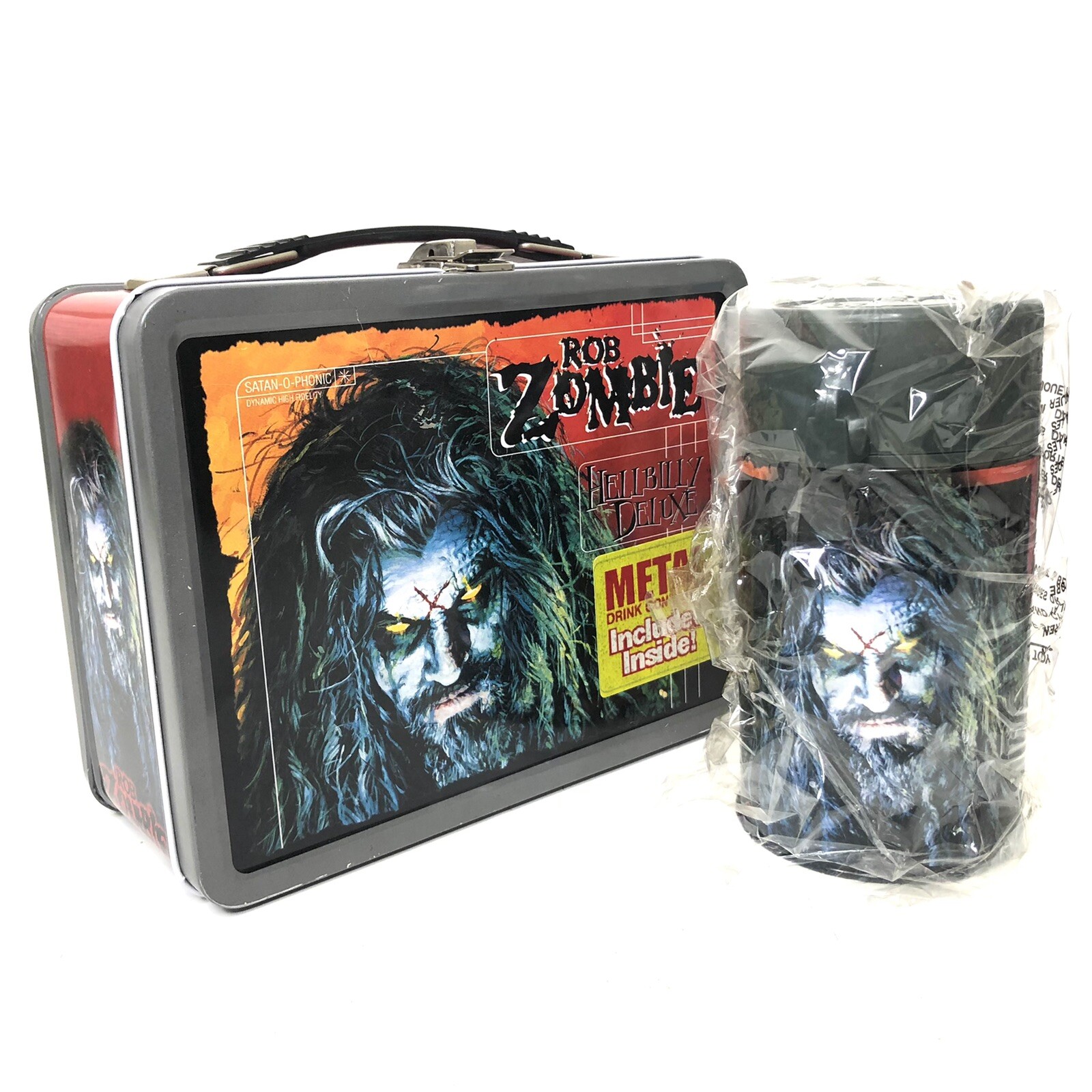 Rob Zombie Metal Lunch Box w/ Thermos NECA Limited Edition 1802/6000