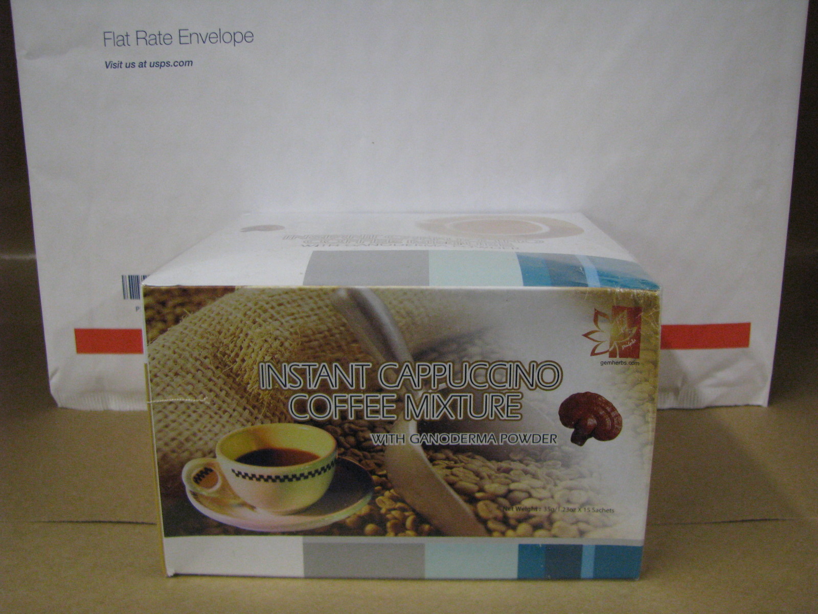 Healthy Cappuccino w/ Ganoderma 1 Box (15 pks)