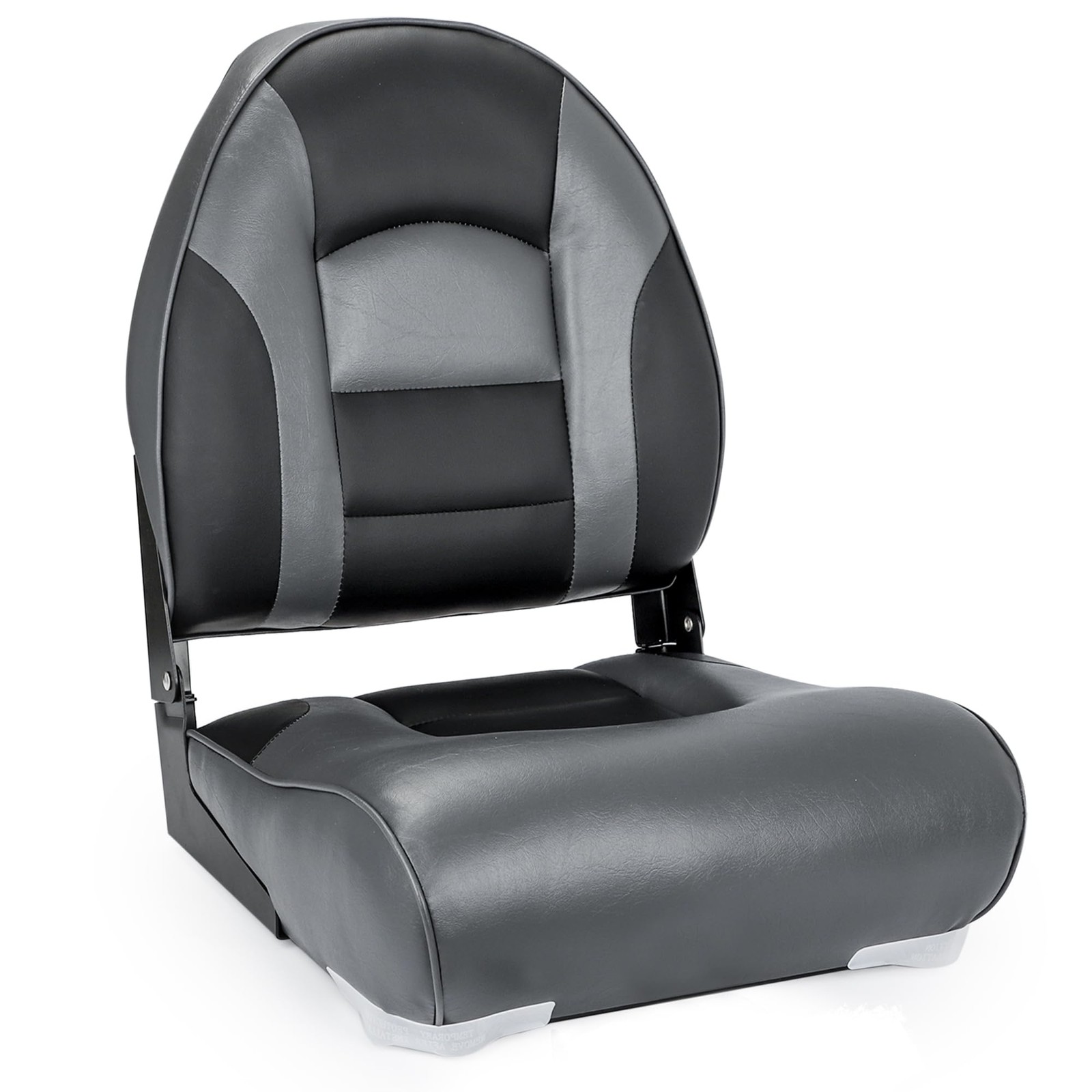 NORTHCAPTAIN S1 Deluxe High Back Folding Boat Chair Fishing Boat Seat for Fis...