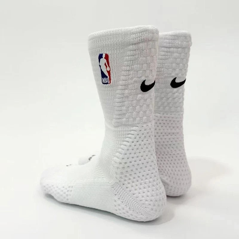 Nike NBA Unicorn Cushioned Socks Elite DRI-FIT Socks -Size L Full Length -White