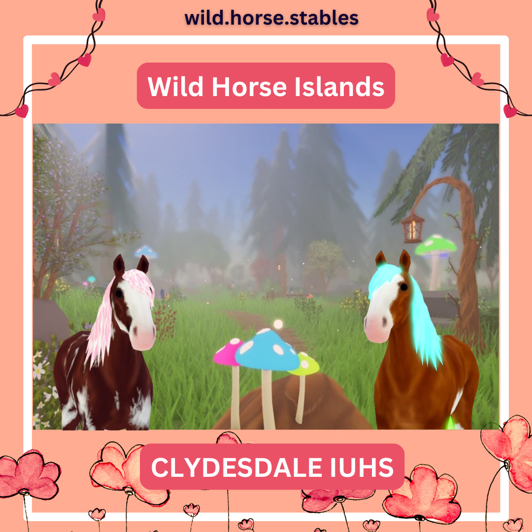 Wild Horse Islands - Clydesdale Island Unique Hairs/IUH