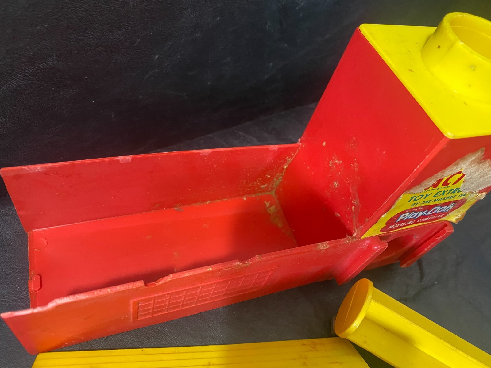 vintage play-doh parts molds pieces plastic forms items with issues