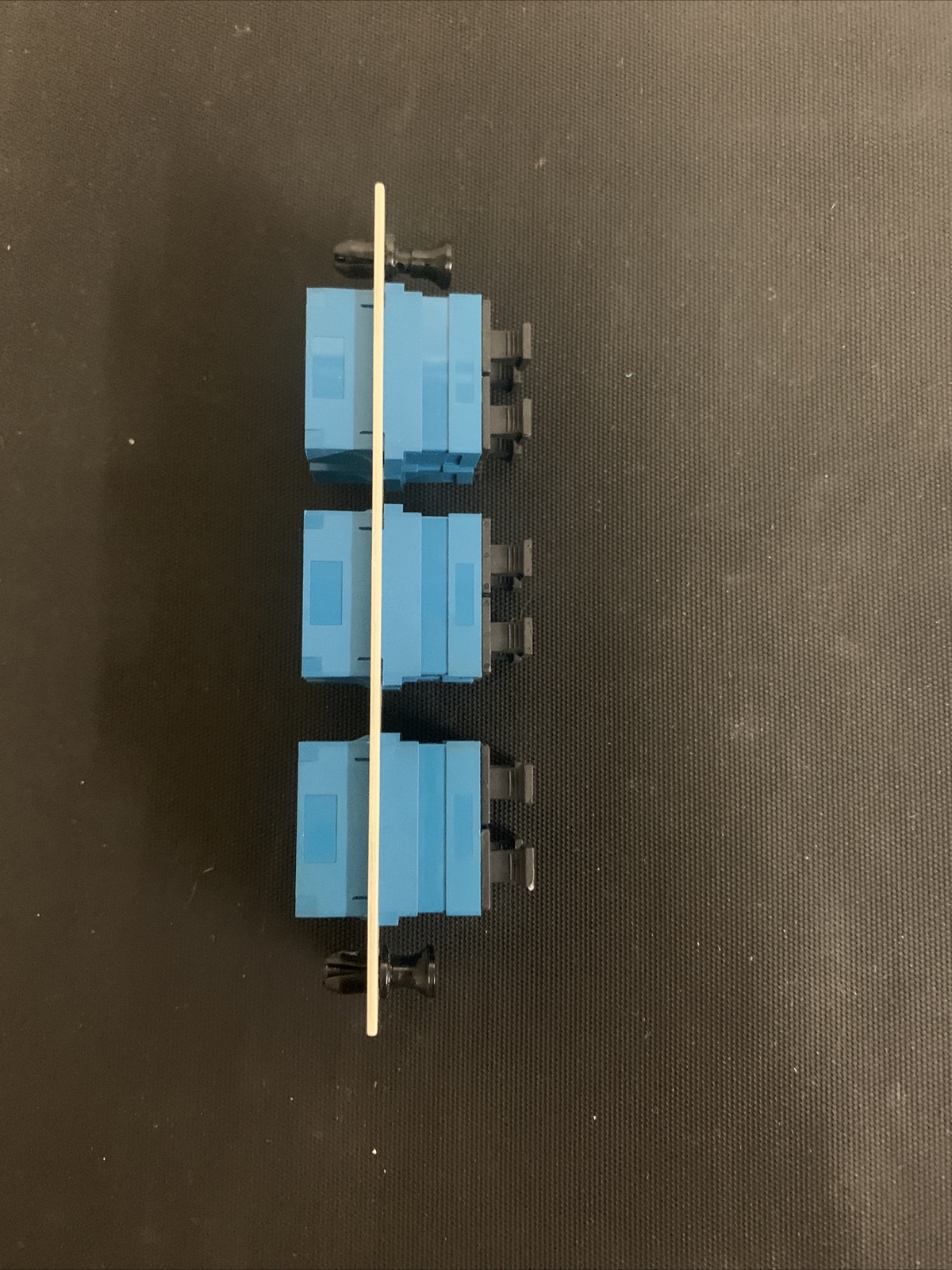 Fiber Optic Adapter Panel with 6 SC Duplex Adapters 12 - 71541
