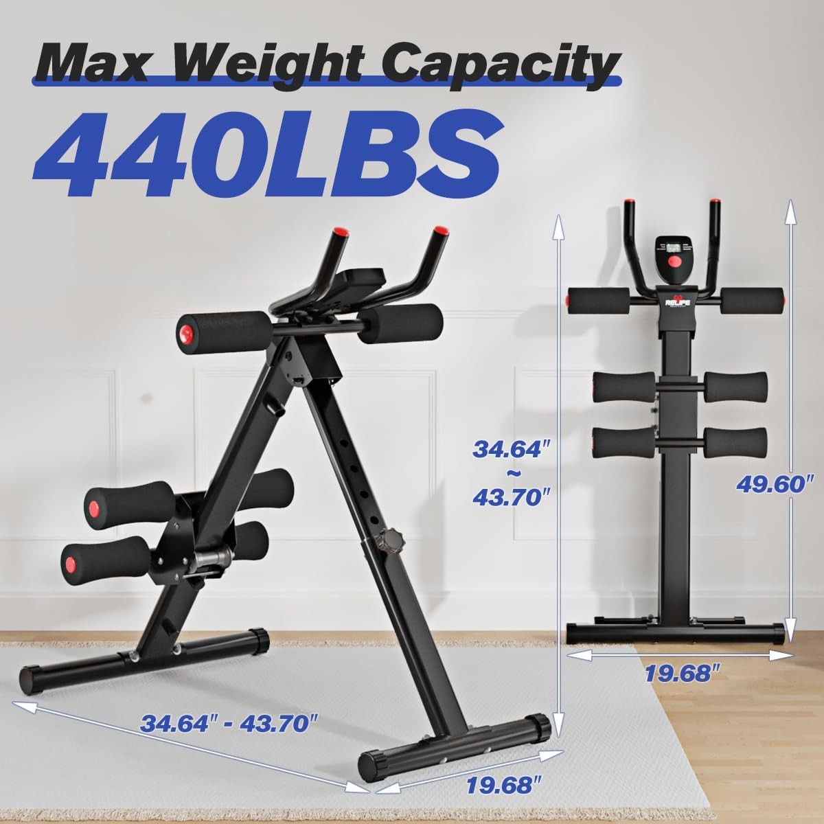 AB Workout Machine Abdominal Trainer Foldable