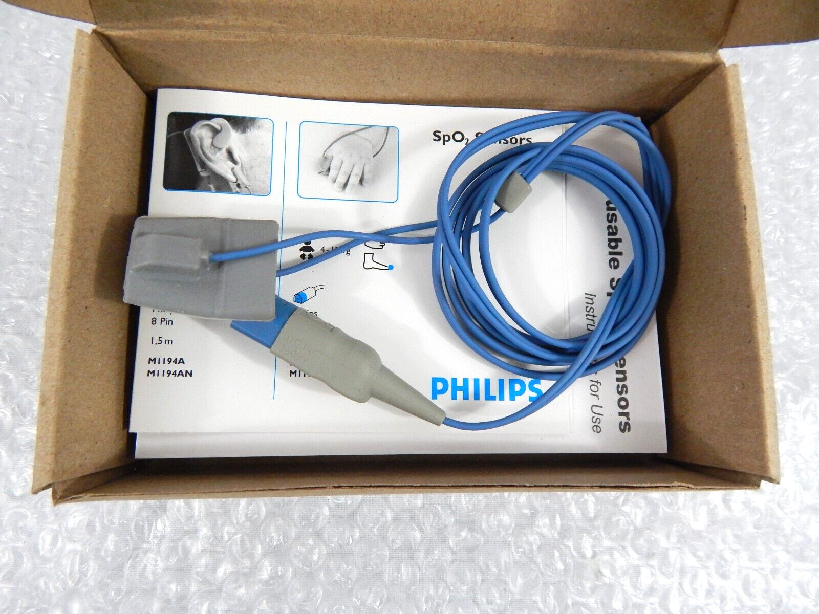 PHILIPS M1192A SENSOR 8PIN SOFT TIP