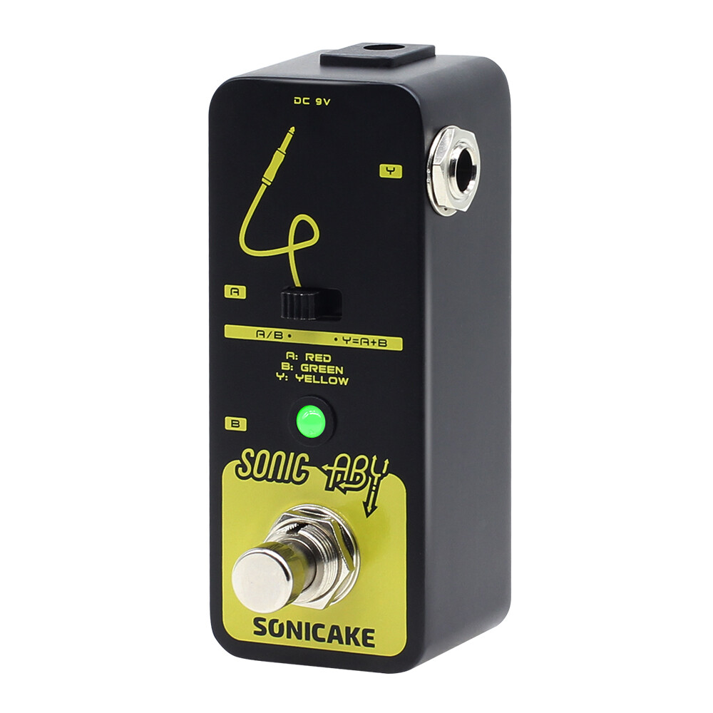 SONICAKE Sonic ABY True Byapss AB Box Line Selector Guitar Effects Pedals US