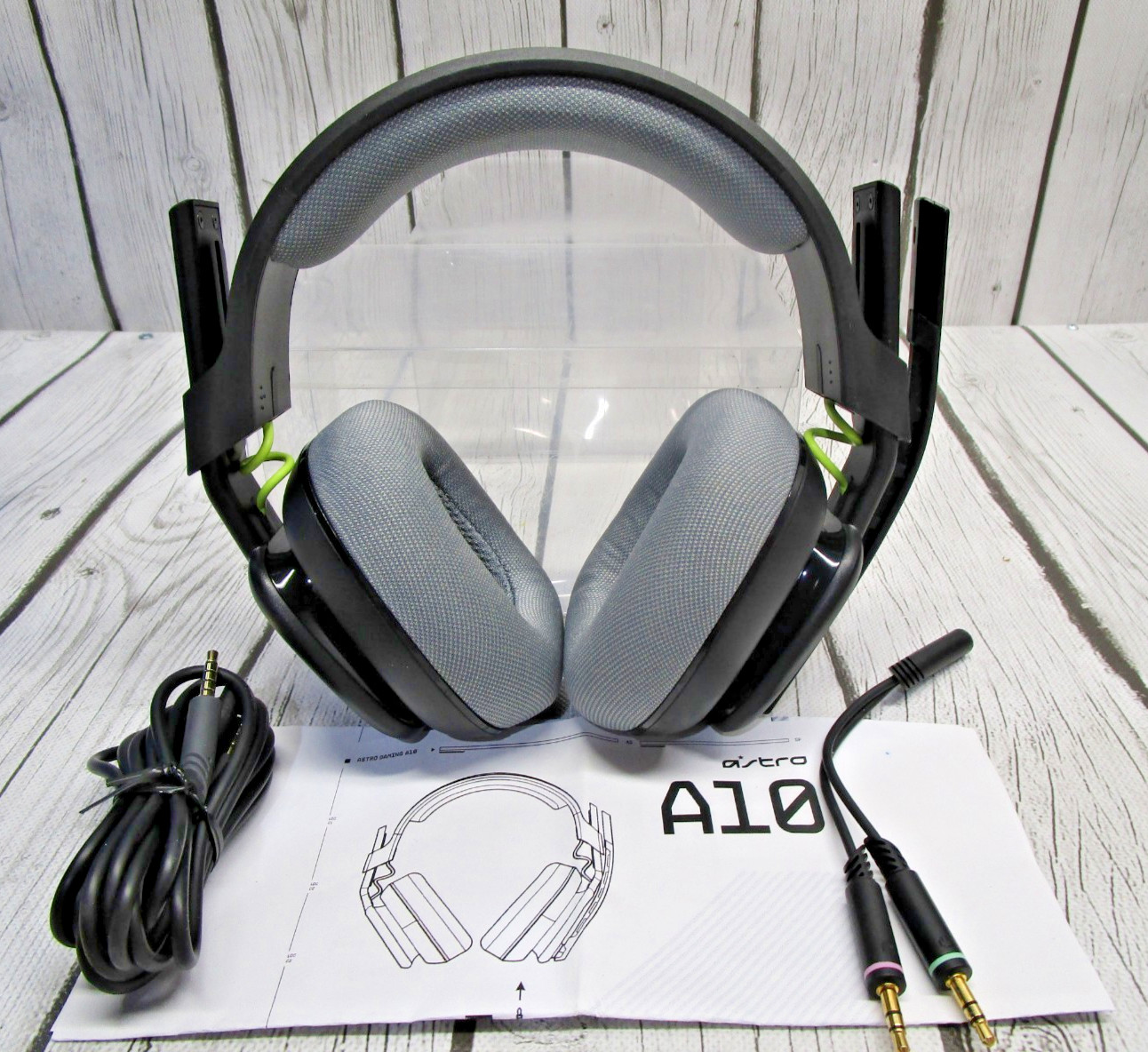 Logitech G Astro A10 Gen 2 Cross-Platform Wired Gaming Headset - New no Box
