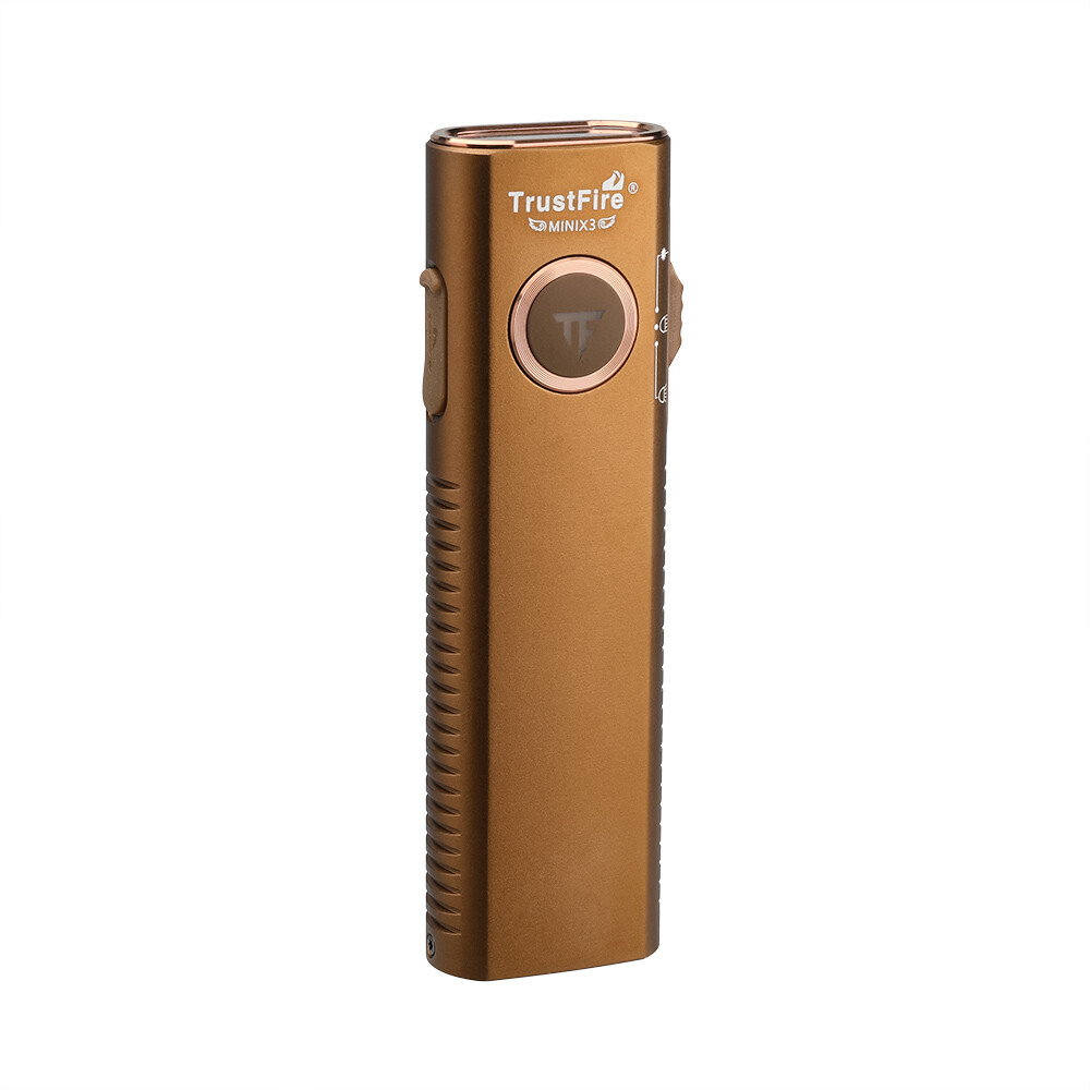 Trustfire Pro Flat EDC Flashlight Small Powerful with LED Light, UV, Green Laser