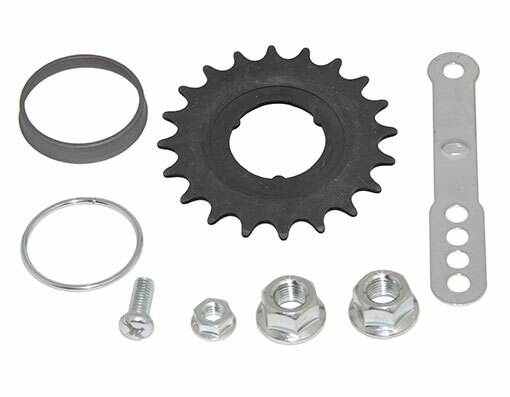 bike Coaster Hub Kits 20t Black.