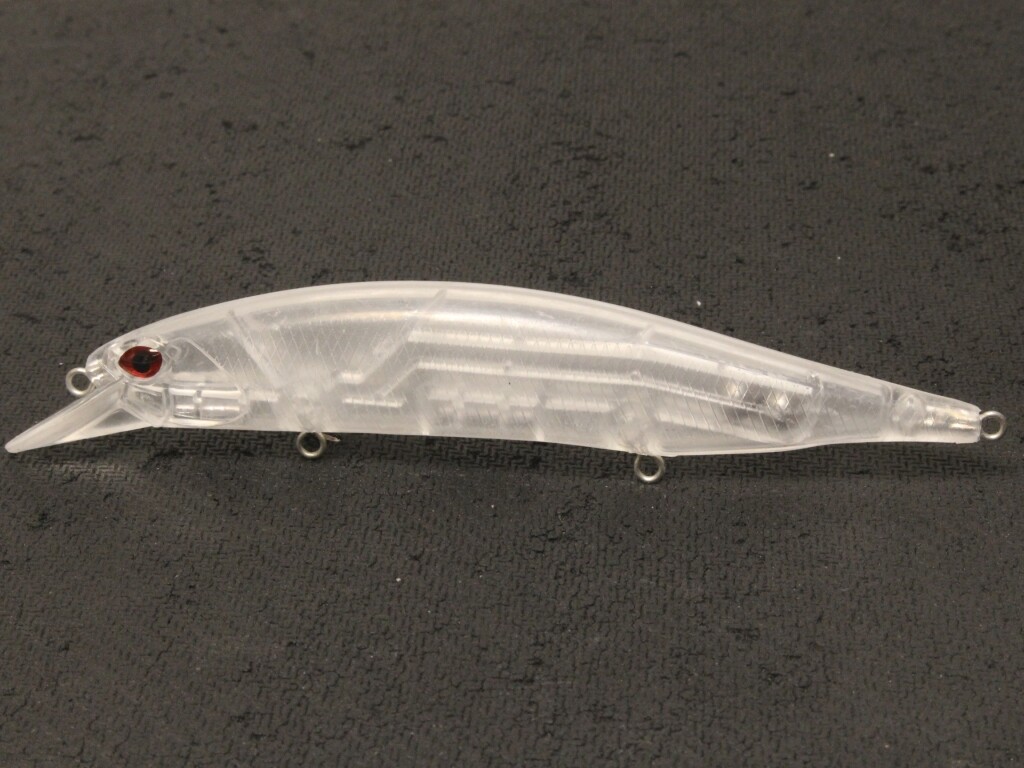wLure 2/3 oz 10 Blank Minnow Fishing Lure Body Unpainted Lure Jerkbait UPM401