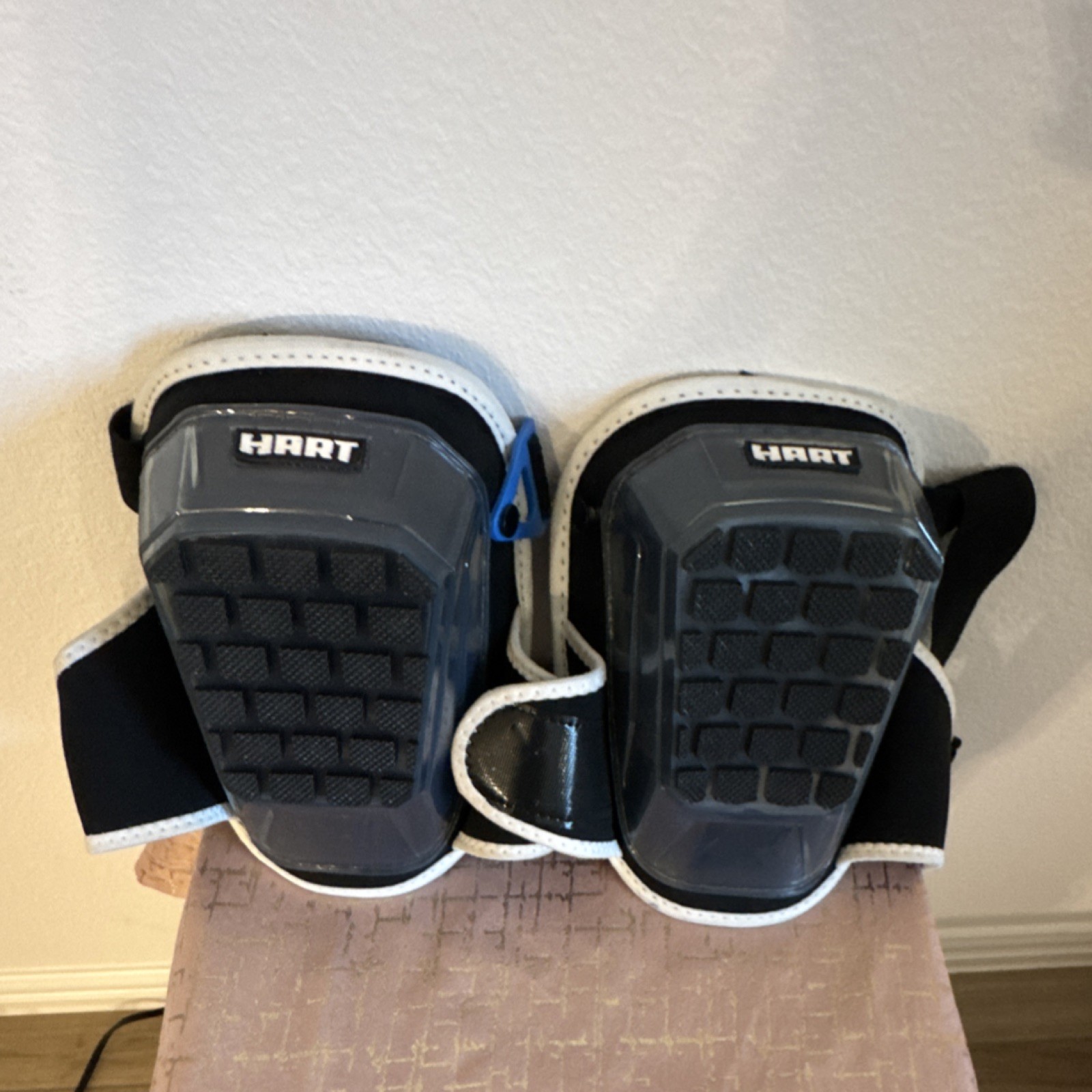 HART Hardshell Knee Pads Adjustable Black Gray Blue White Adults Protective Gear