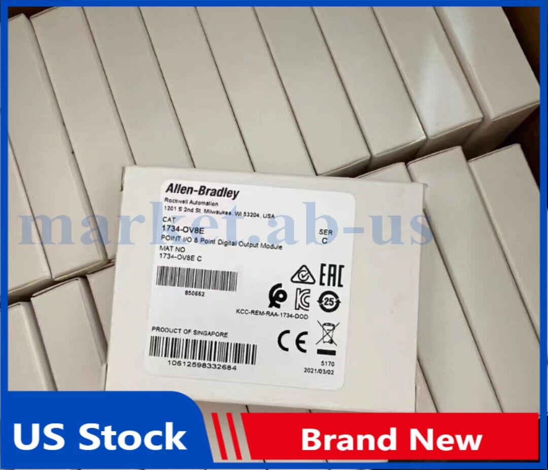 New Factory Sealed 1734-OV8E /C 8 Point Digital Output Module 1734-OV8E