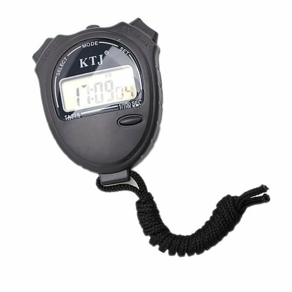 LCD Digital Professional Chronograph Timer Counter Sports Stopwatch Stop Watch