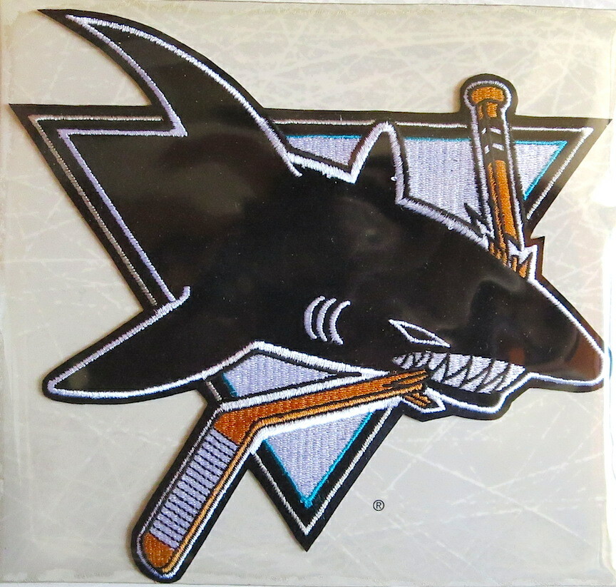 1994 SAN JOSE SHARKS Willabee & Ward NHL THROWBACK HOCKEY TEAM PATCH Patch Only