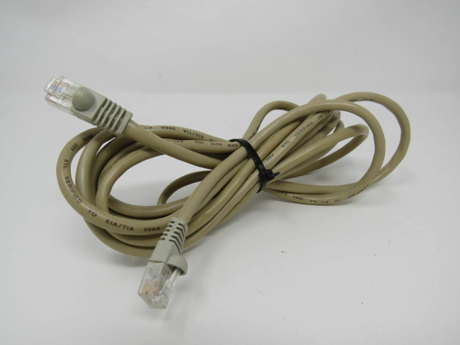 Standard Ethernet Patch Cable RJ-45 9 ft Cat5e