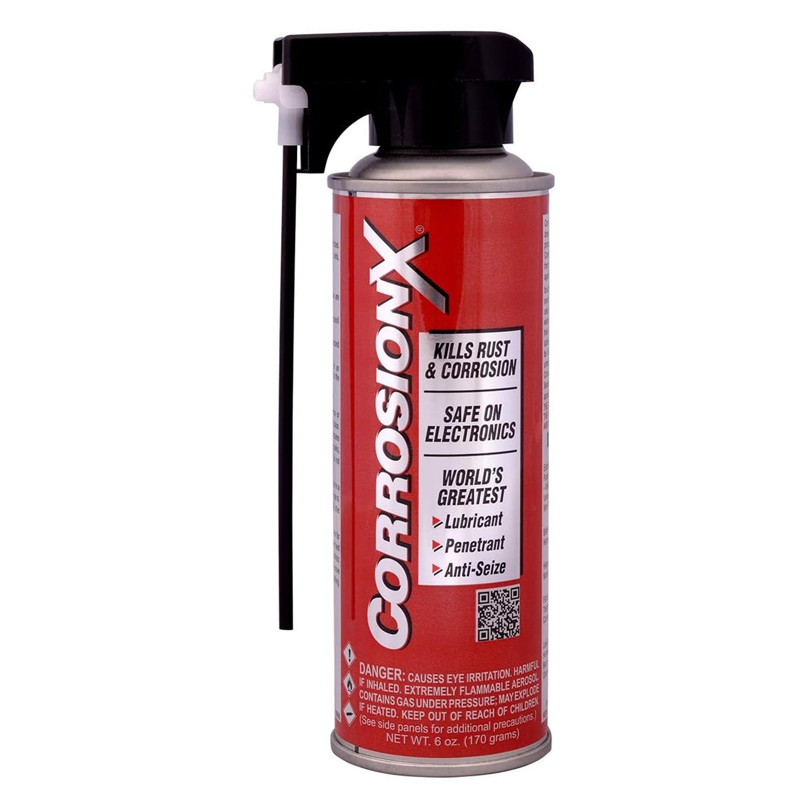 Rust Inhibitor 6oz Aerosol CorrosionX Electric Industrial-Strength Dielectric