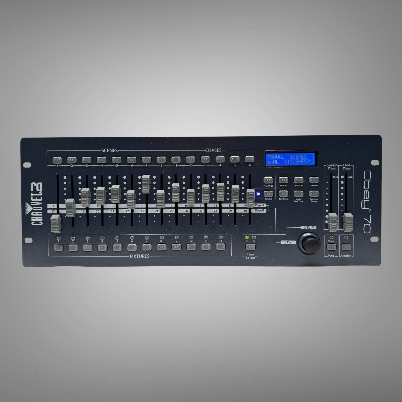 Chauvet DJ Obey 20 DMX Lighting Controller Rackmount Stage Console