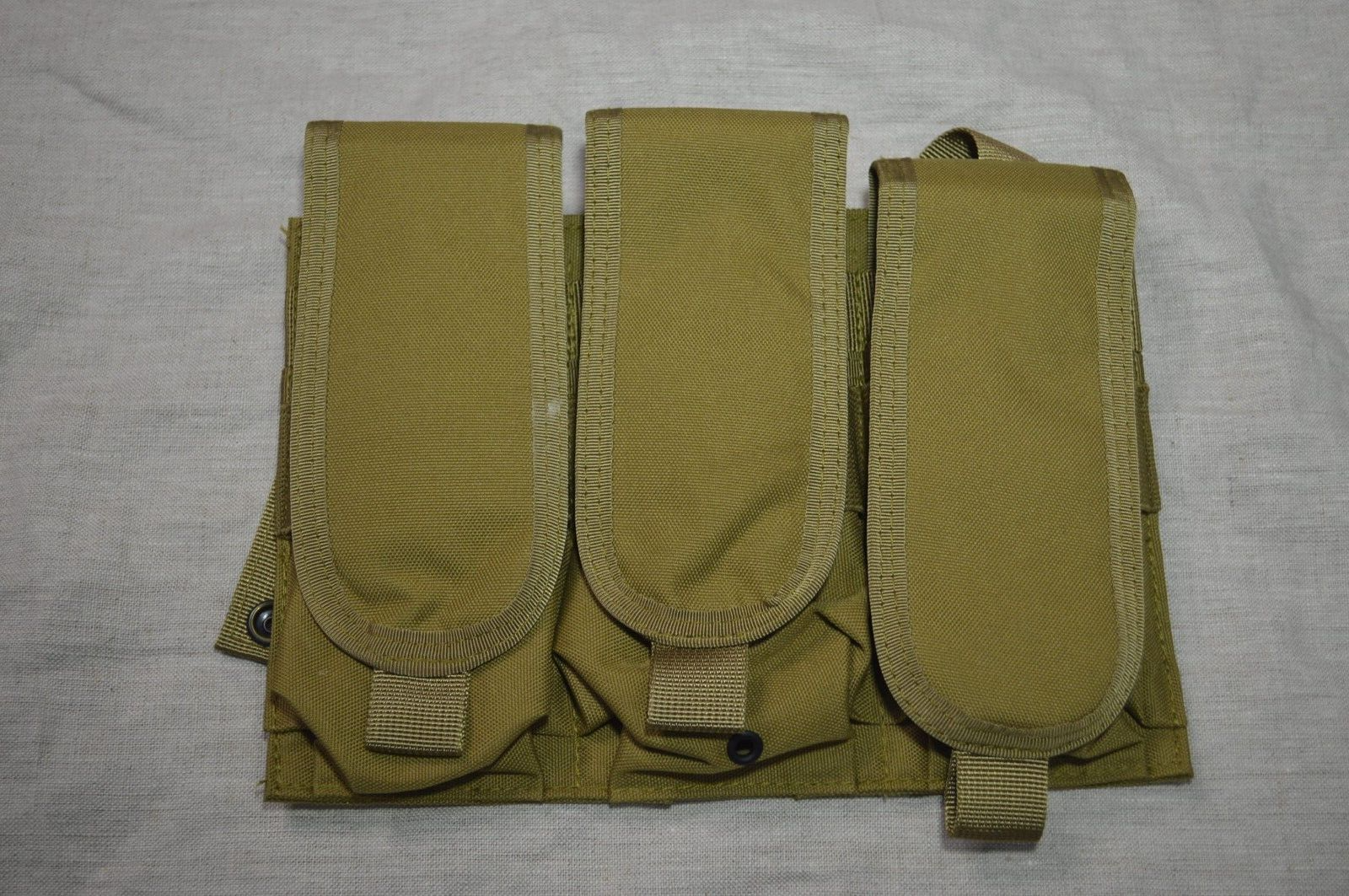 Triple Mag Pouch Khaki MOLLE