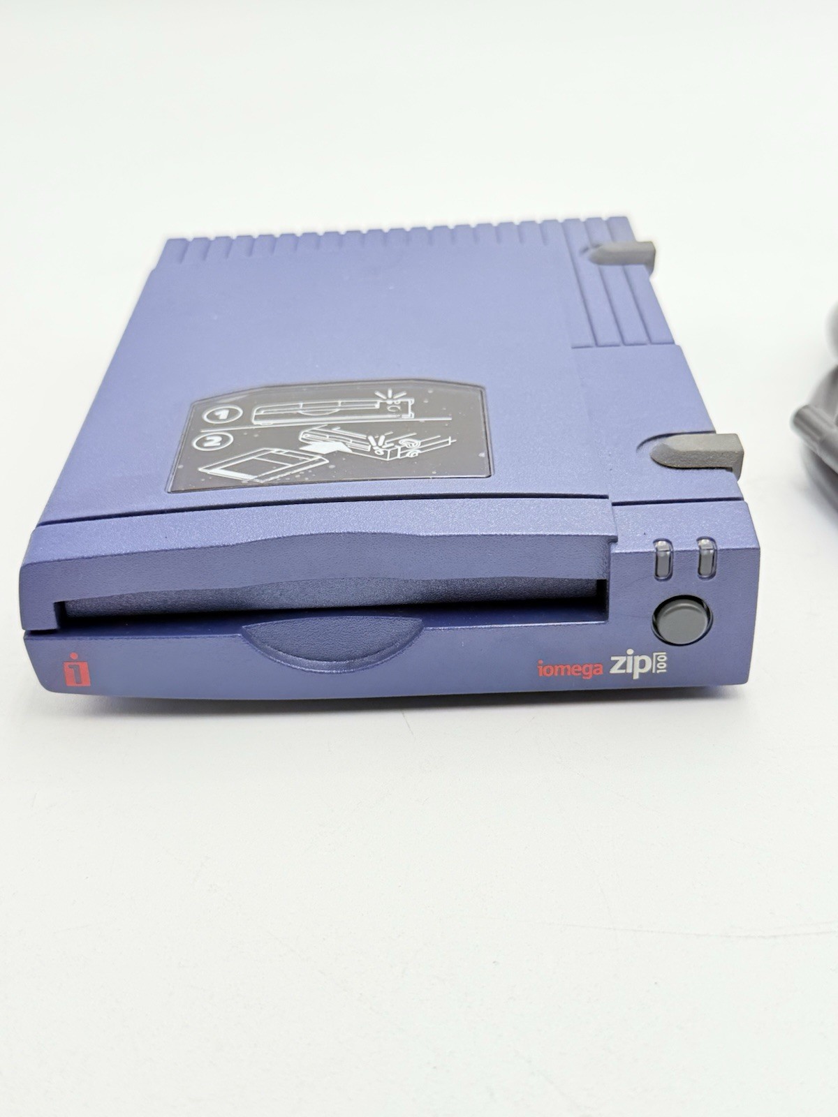 Iomega - 100MB External PC Zip Drive - Blue No Ac Adapter