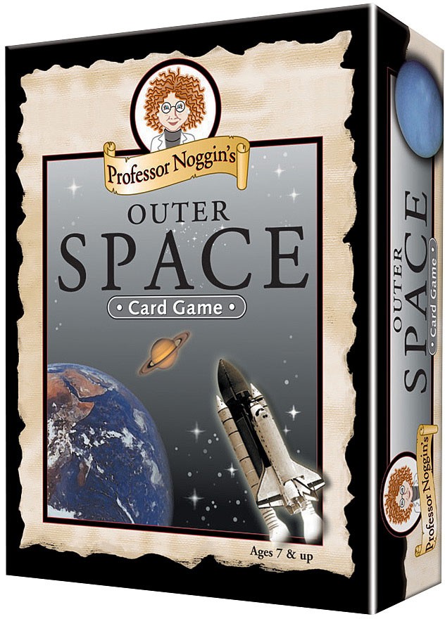 Outset Media Professor Noggin's Card Games: Explore Outer Space with Prof.