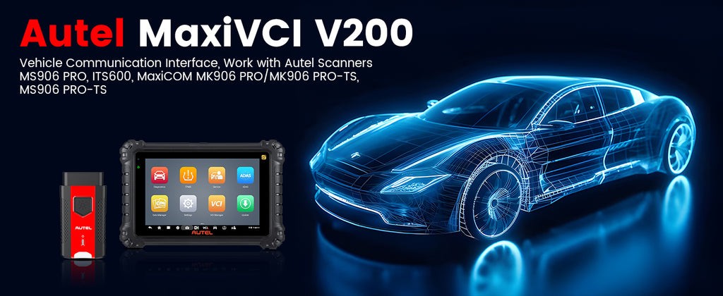 Autel MaxiVCI VCI V200 Diagnostic Interface come with free its600 autel