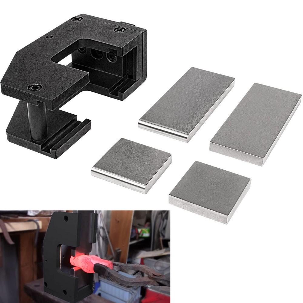 Blacksmith G2 Guillotine Tool Fullering Anvil Metal Work Round Square Shoulders