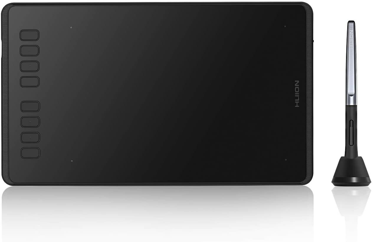 Huion H950P Graphics Drawing Tablet Tilt Support Battery-Free Stylus 8192 OTG