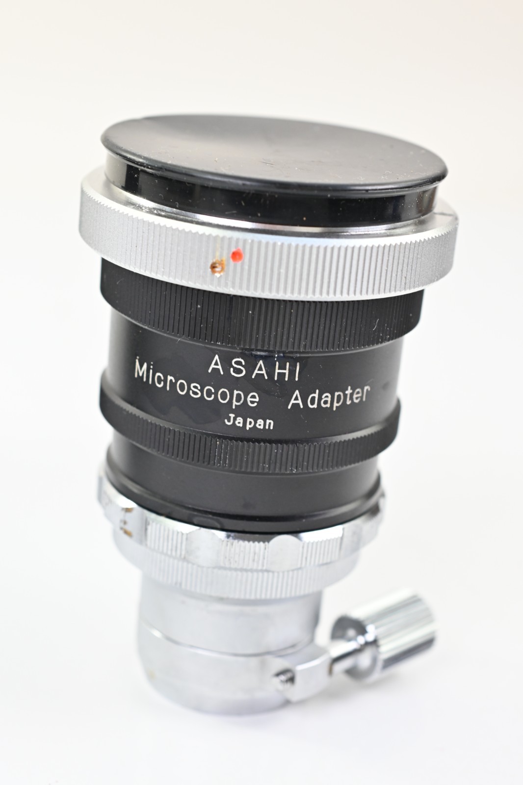 Vintage Asahi Japan Microscope Camera Adapter Photomicrograph Attachment