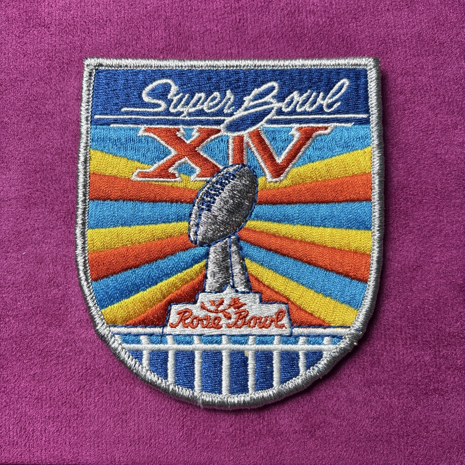 VTG 1980’ NFL Super Bowl XIV (14) Rose 🌹 Bowl LA Ram Vs Pittsburgh Steelers