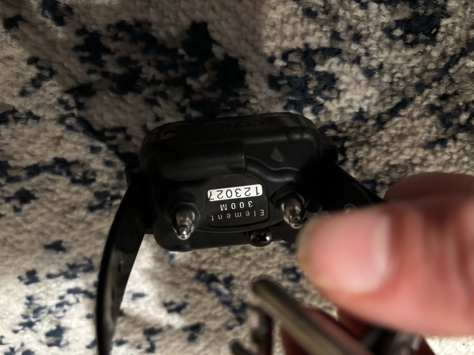 Dogtra Element 300M Remote Training Collar Black Model 123027