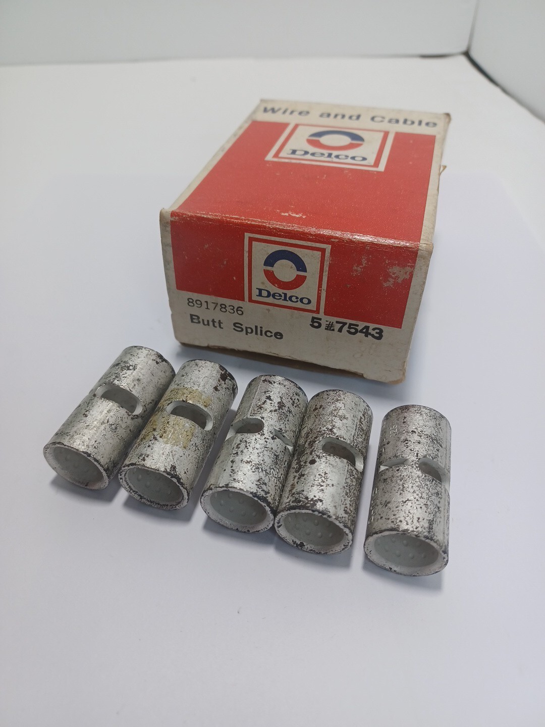 Delco #7543 Butt Splices 5 pcs - 8917836 -