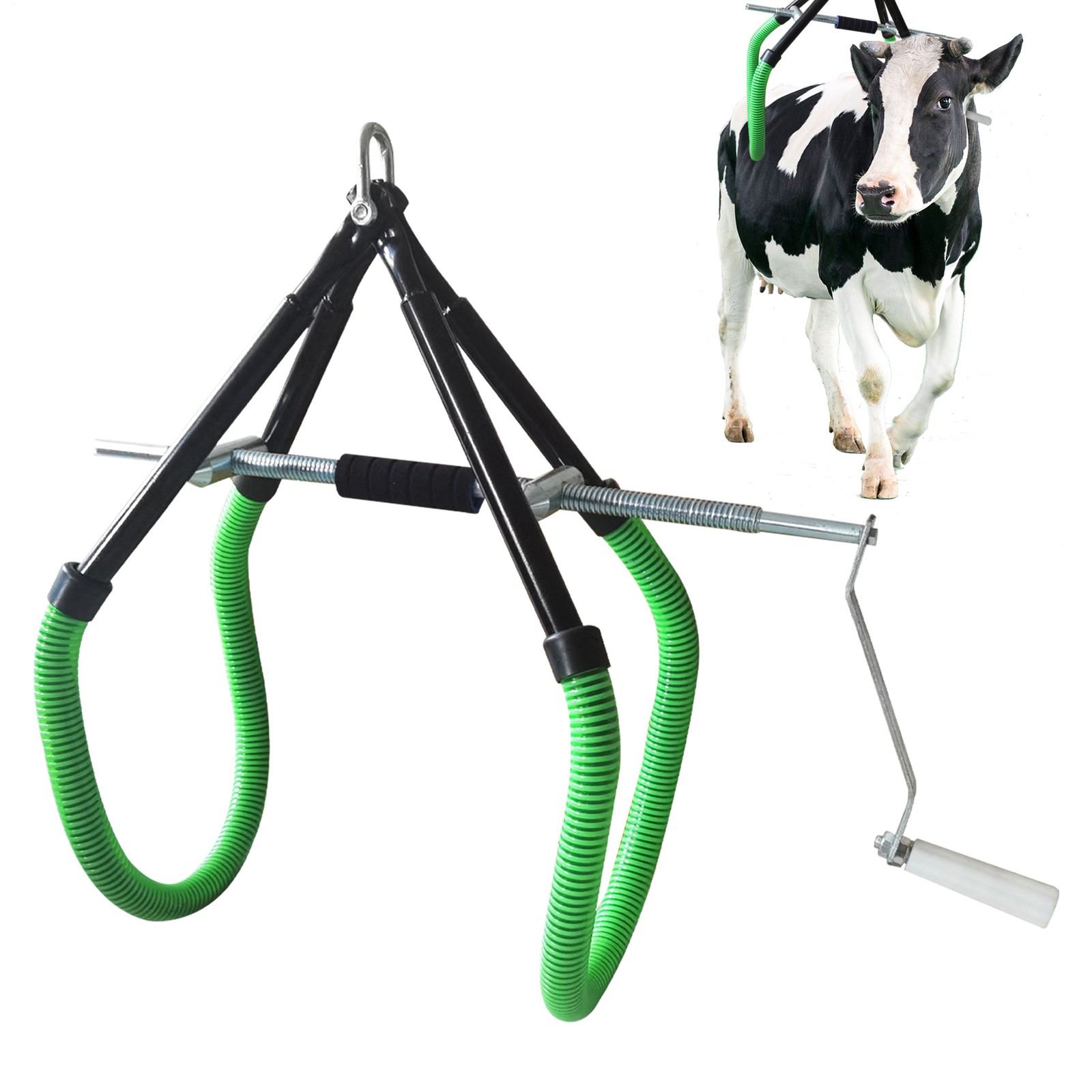 Cow Hip Lift OB Calving Milking Birthing Lame Cow 2200LB Adjustable Clamp New--