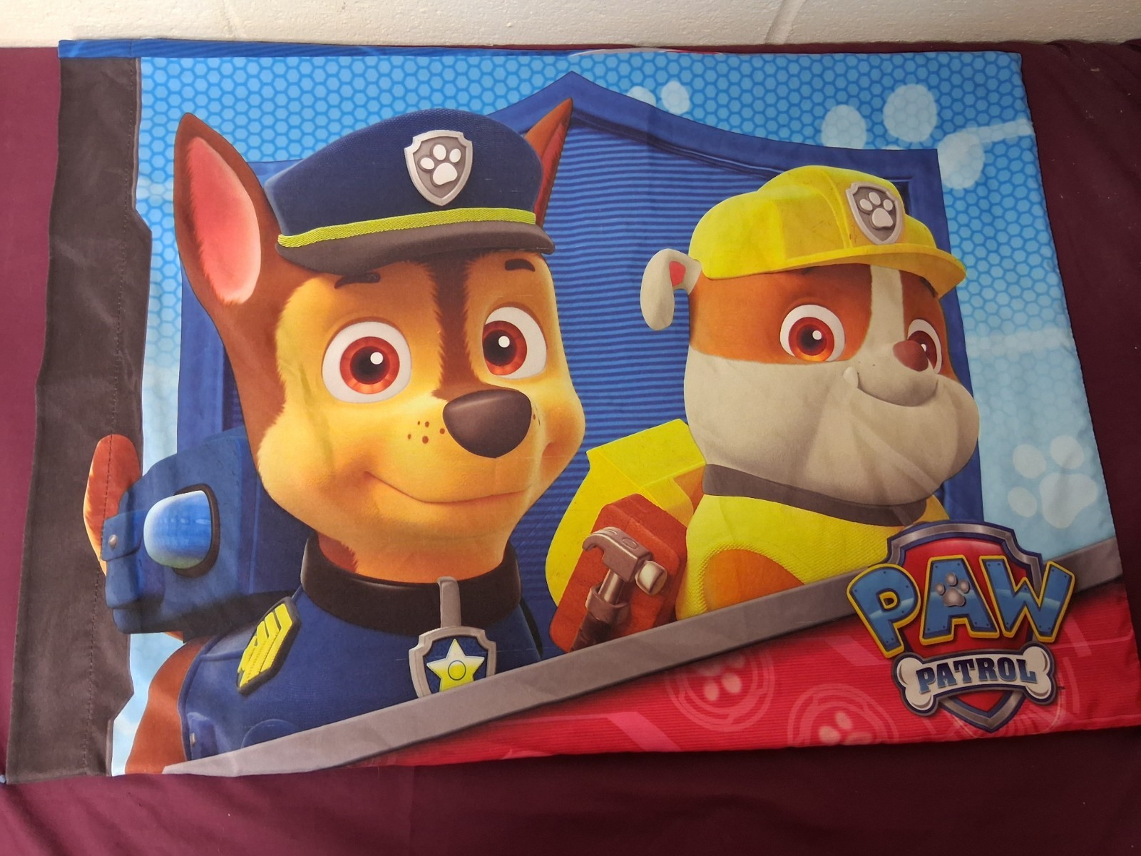 Paw Patrol All Paws On Deck Standard Size Pillowcase
