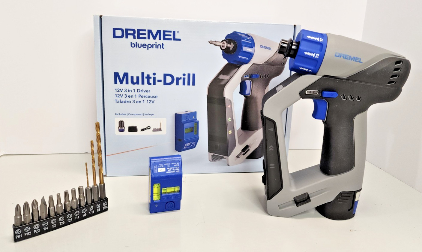 Dremel Blueprint 12V 3-in-1 Driver Multi-Drill Kit (F013DD12AA) NEW Free Ship!