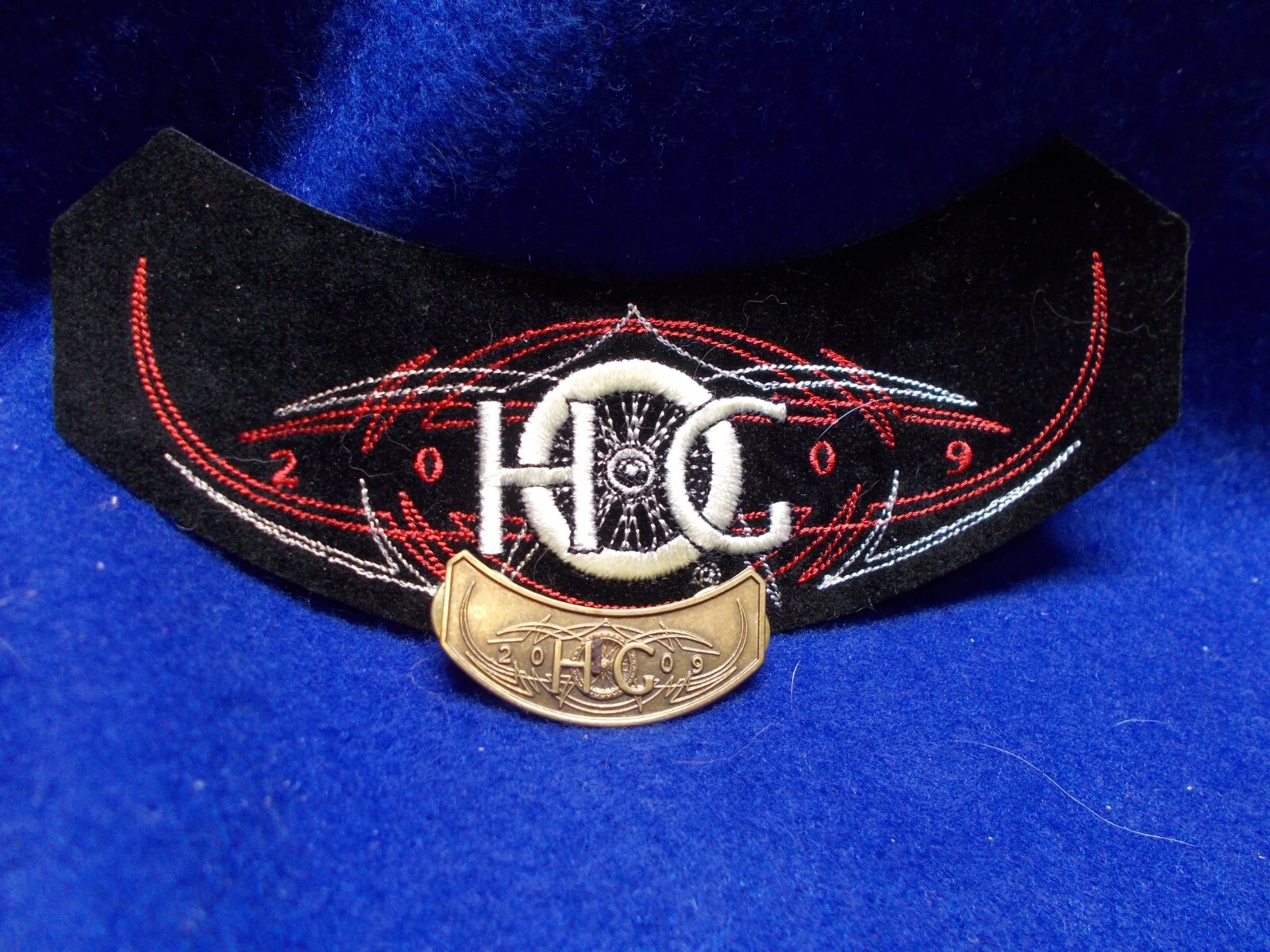 New Harley Davidson HOG 2009 Patch and Pin Rocker Set