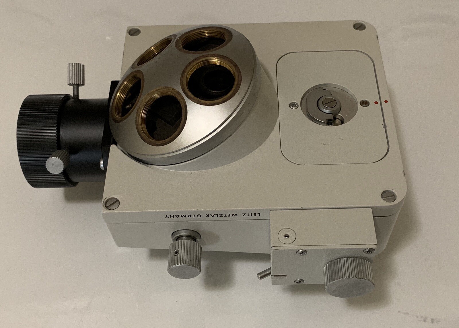 1.25X Leitz Ploemopak  Fluorescence Illuminator For Ortholux II Microscope