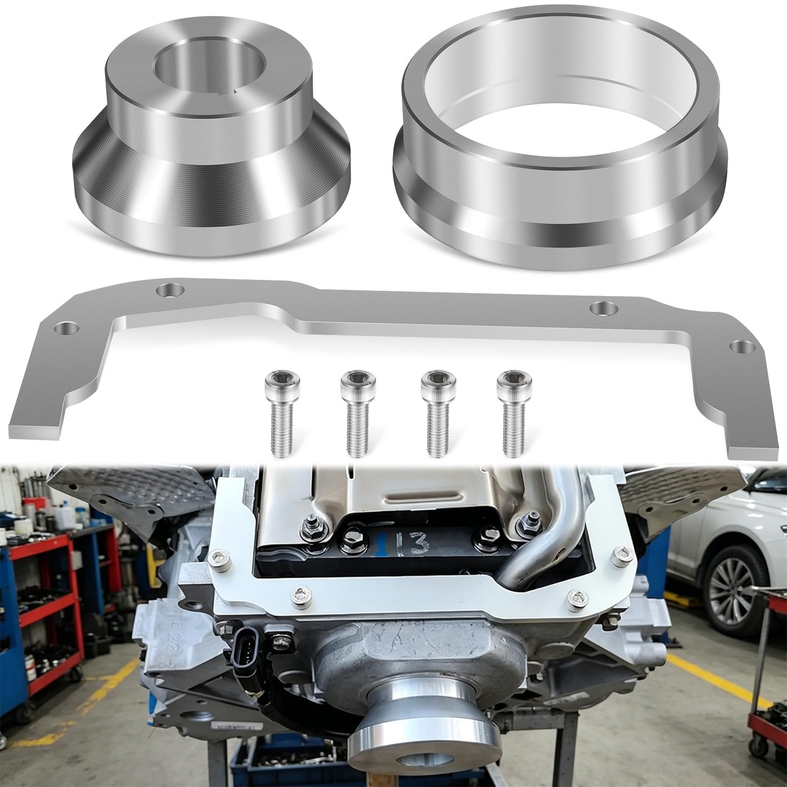 Billet Front And Rear Cover Alignment Tool & Oil Pan Kit