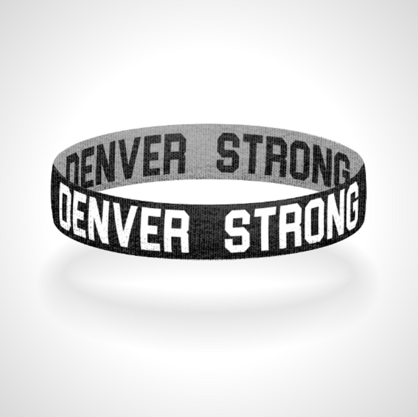 Reversible Denver Strong Bracelet Wristband Denver Bracelet Denver Wristband