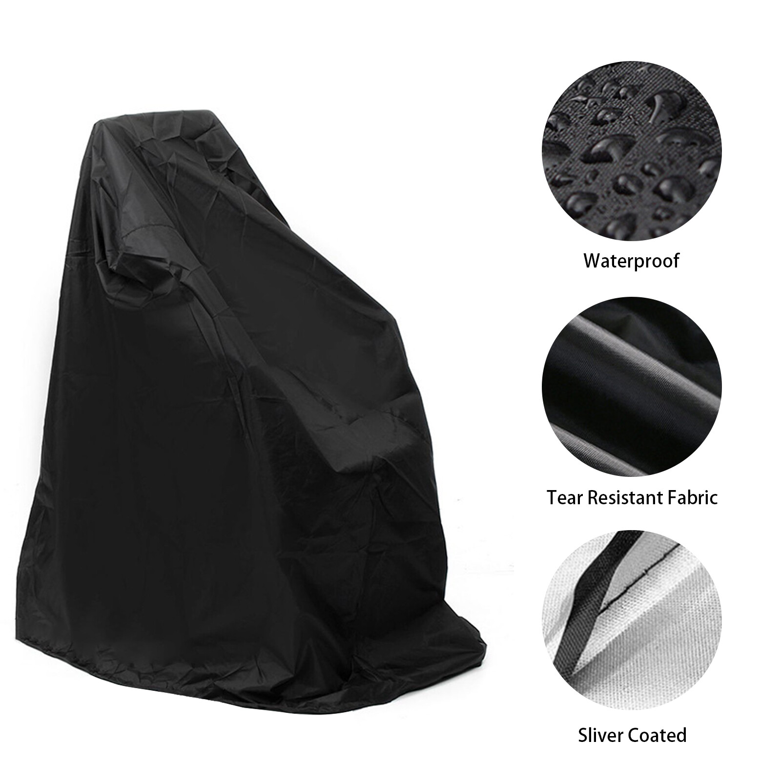 Waterproof Mobility Scooter Cover Heavy Duty Wheelchair Storage Cover Dustproof