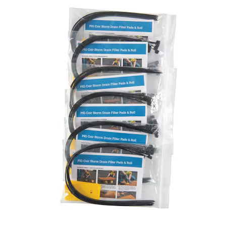 Pig Flt964-6Pk Stormwater Over-The-Drain Filter, Pk 6