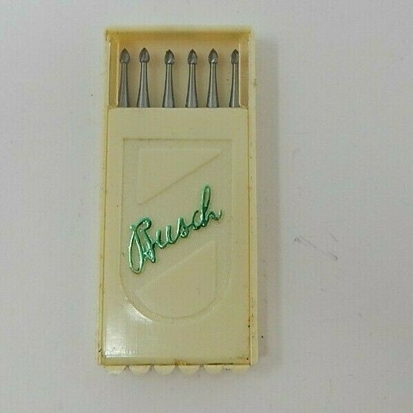 Brand New Busch Germany Size 4 Bud Bur Burs