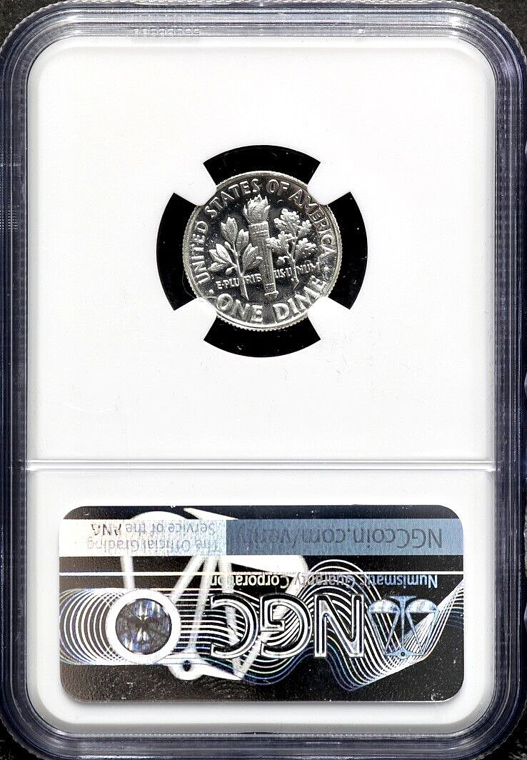 1954 10C Proof Roosevelt Dime - NGC PF 67 CC54